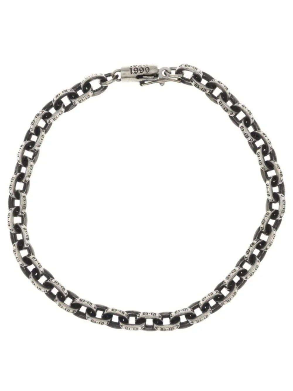 Chrome Hearts Paper Chain Bracelet Silver
